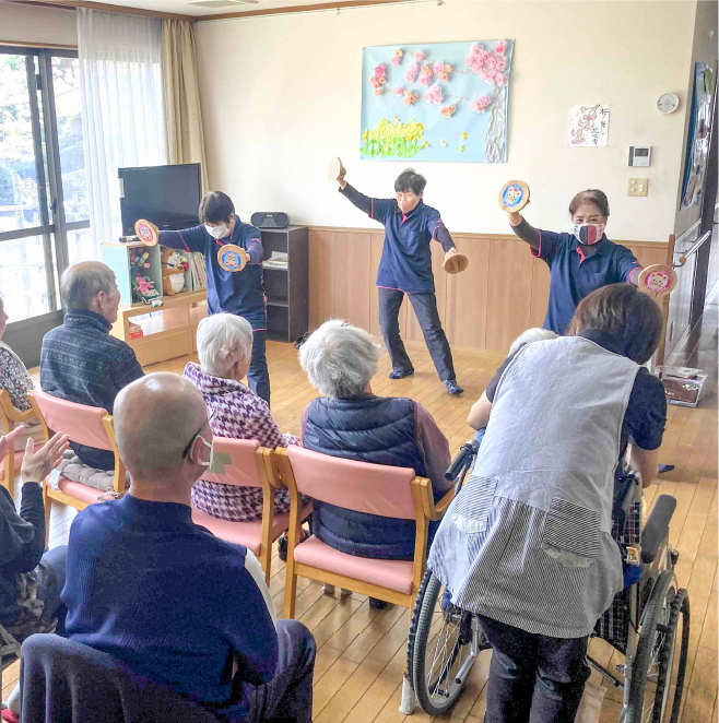 施設での生活の様子1